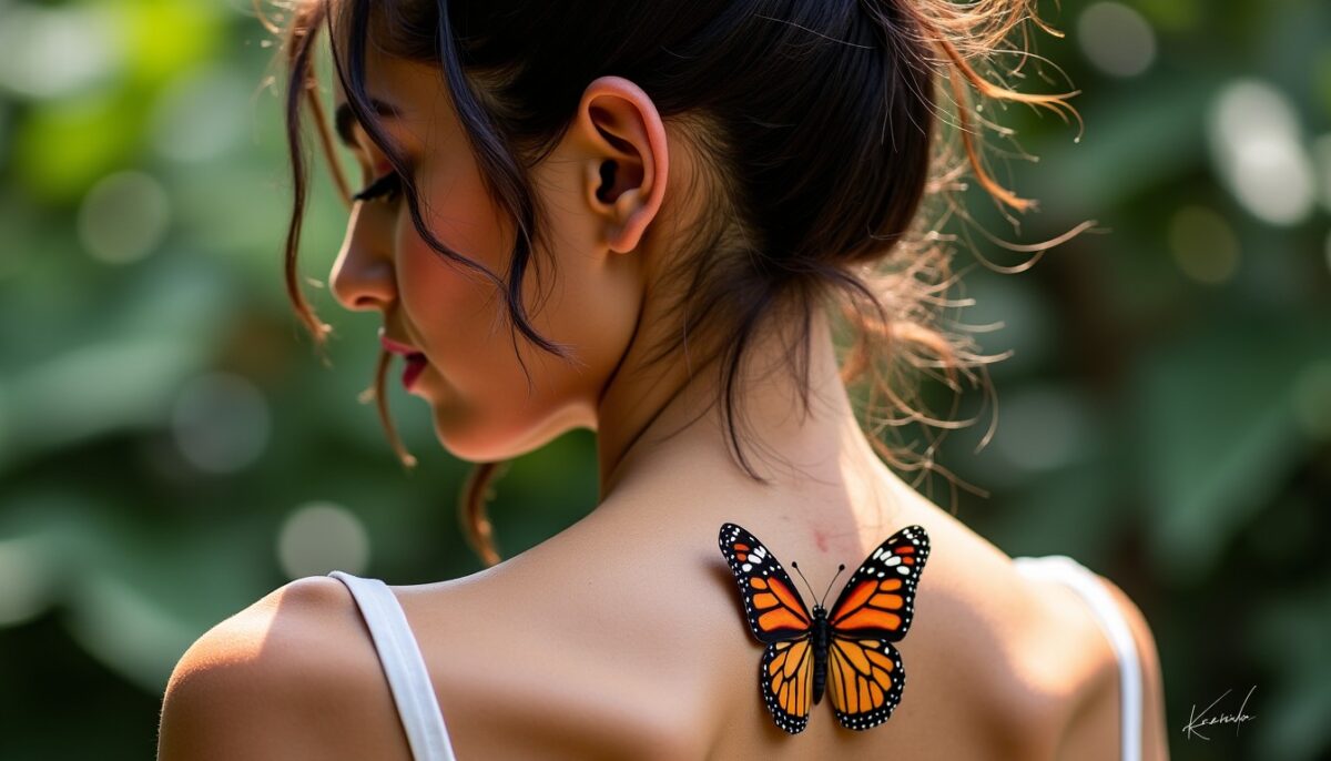 Tatouage papillon : 12 symboliques inspirantes et emplacements idéaux Tatouage papillon : 12 symboliques inspirantes et emplacements idéaux