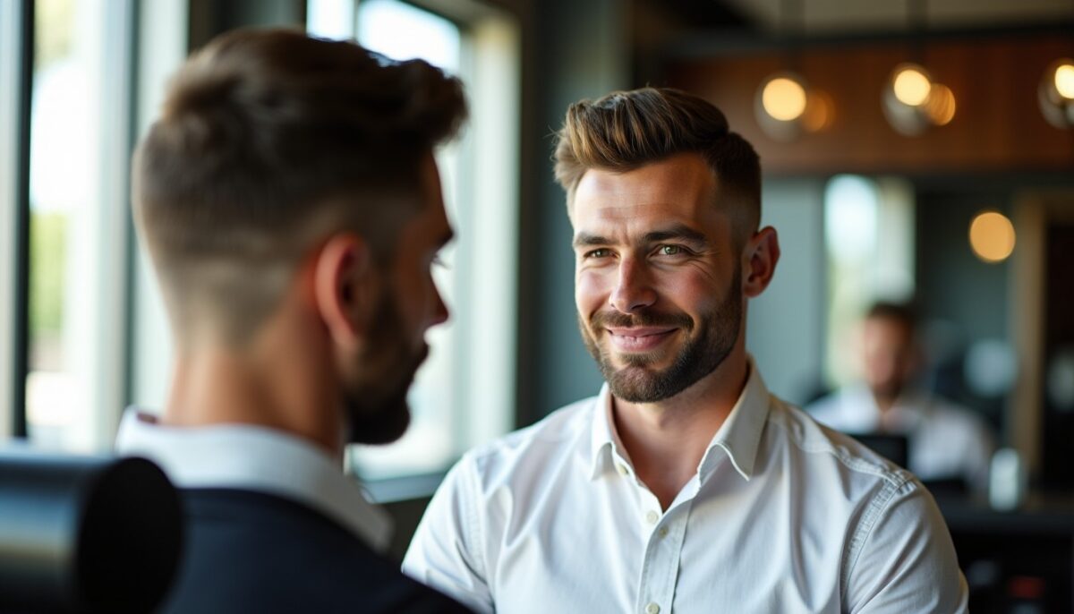 Coupe homme tapered : guide pour choisir selon la forme de votre visage et votre type de cheveux Coupe homme tapered : guide pour choisir selon la forme de votre visage et votre type de cheveux