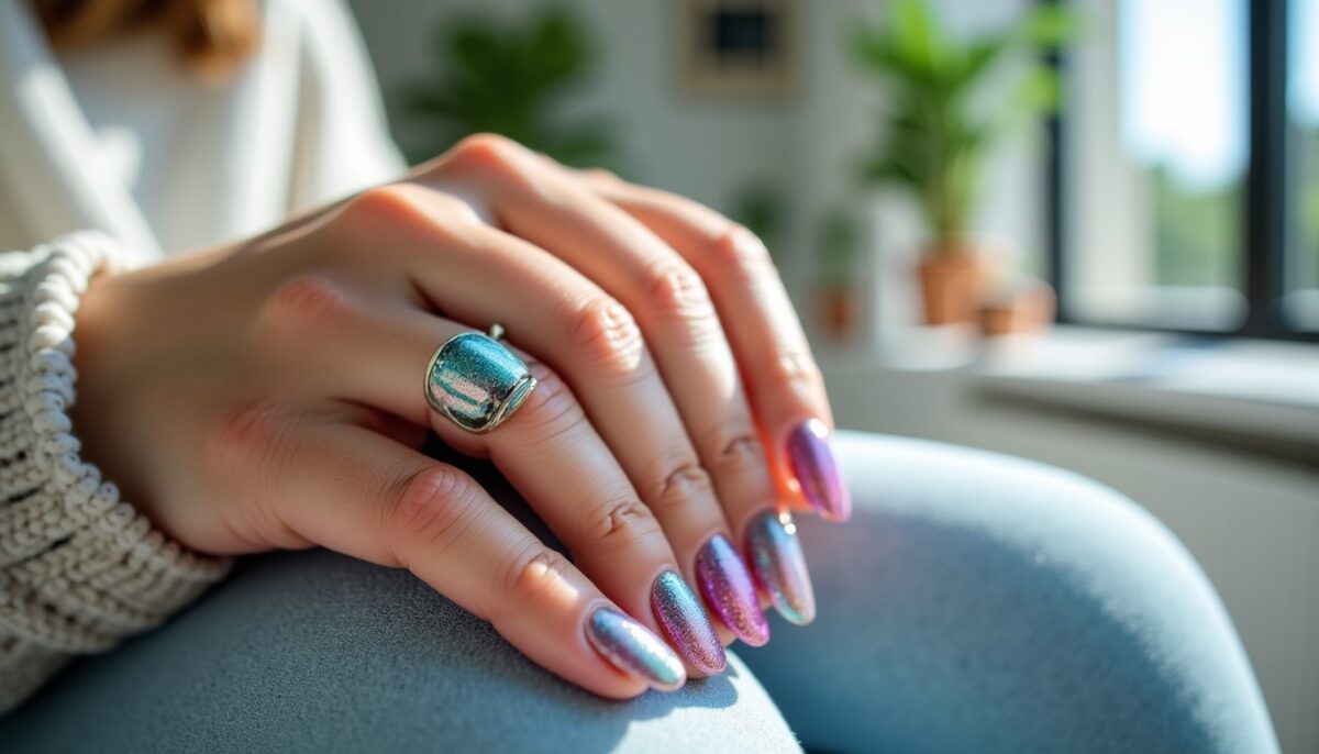 Effet Sirène sur Ongles : Guide en 5 Étapes et Sélection des Meilleurs Produits Effet Sirène sur Ongles : Guide en 5 Étapes et Sélection des Meilleurs Produits