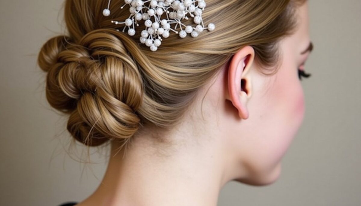 Coiffures de mariage élégantes pour invitées, simples à réaliser chez soi