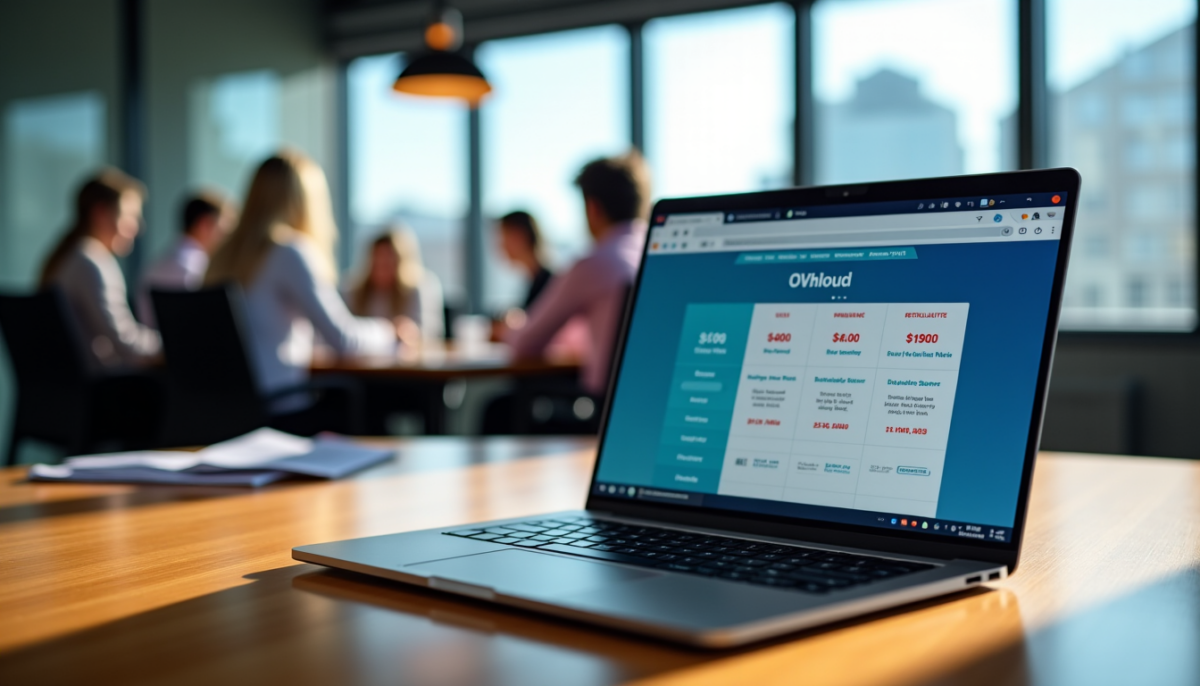 Budget domaine et hébergement : tarifs OVHcloud du webmail au serveur dédié